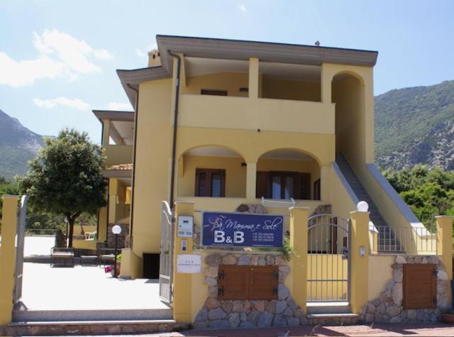 Sa Mamma E Sole B&B Cala Gonone Exterior photo